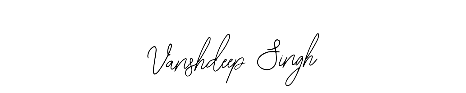 Create a beautiful signature design for name Vanshdeep Singh. With this signature (Bearetta-2O07w) fonts, you can make a handwritten signature for free. Vanshdeep Singh signature style 12 images and pictures png