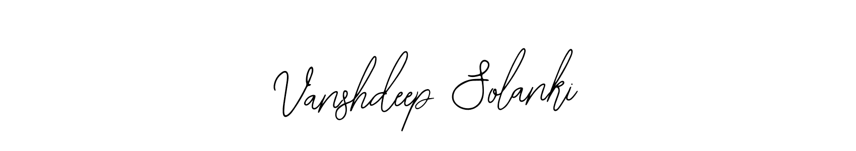 Create a beautiful signature design for name Vanshdeep Solanki. With this signature (Bearetta-2O07w) fonts, you can make a handwritten signature for free. Vanshdeep Solanki signature style 12 images and pictures png