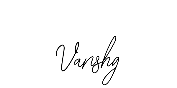 Make a beautiful signature design for name Vanshg. With this signature (Bearetta-2O07w) style, you can create a handwritten signature for free. Vanshg signature style 12 images and pictures png