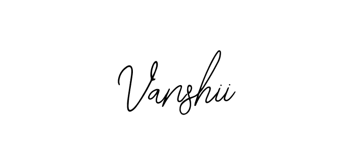 Make a beautiful signature design for name Vanshii. Use this online signature maker to create a handwritten signature for free. Vanshii signature style 12 images and pictures png