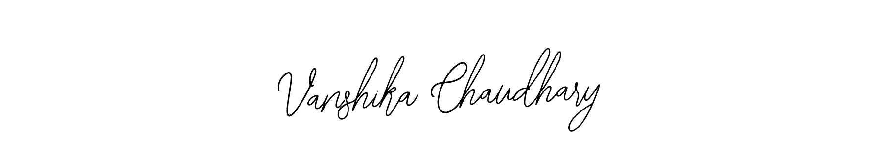 It looks lik you need a new signature style for name Vanshika Chaudhary. Design unique handwritten (Bearetta-2O07w) signature with our free signature maker in just a few clicks. Vanshika Chaudhary signature style 12 images and pictures png