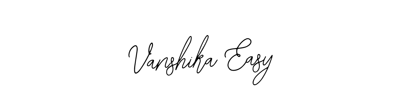 Make a beautiful signature design for name Vanshika Easy. Use this online signature maker to create a handwritten signature for free. Vanshika Easy signature style 12 images and pictures png