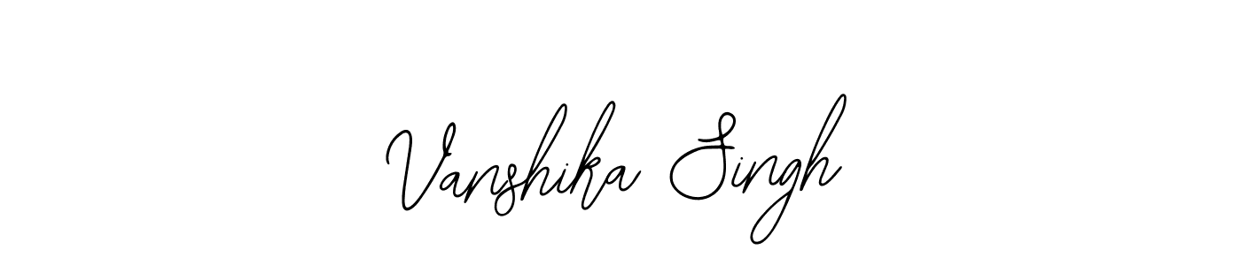 if you are searching for the best signature style for your name Vanshika Singh. so please give up your signature search. here we have designed multiple signature styles  using Bearetta-2O07w. Vanshika Singh signature style 12 images and pictures png