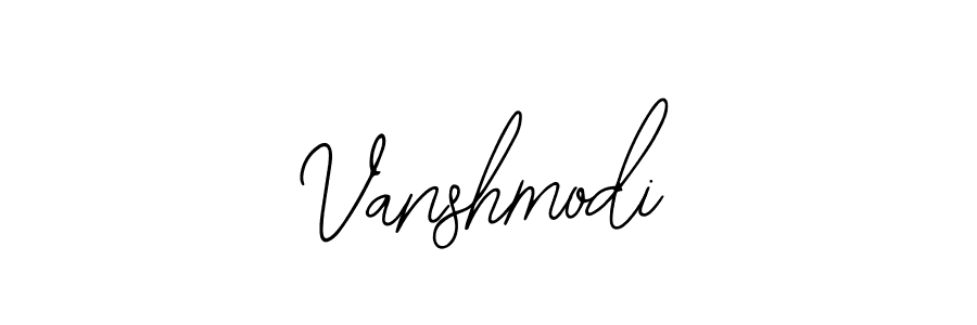 Also we have Vanshmodi name is the best signature style. Create professional handwritten signature collection using Bearetta-2O07w autograph style. Vanshmodi signature style 12 images and pictures png
