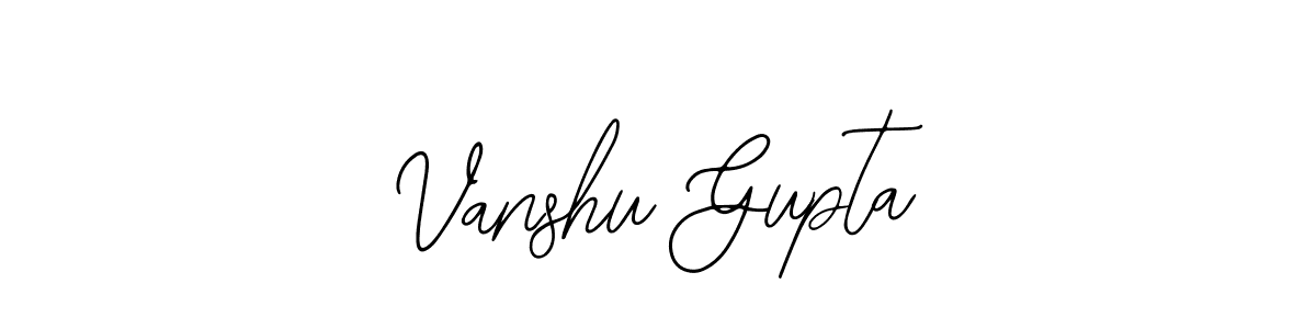 Also we have Vanshu Gupta name is the best signature style. Create professional handwritten signature collection using Bearetta-2O07w autograph style. Vanshu Gupta signature style 12 images and pictures png