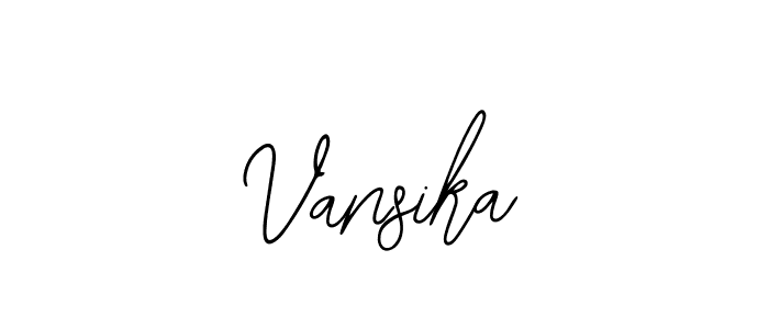 Make a beautiful signature design for name Vansika. With this signature (Bearetta-2O07w) style, you can create a handwritten signature for free. Vansika signature style 12 images and pictures png