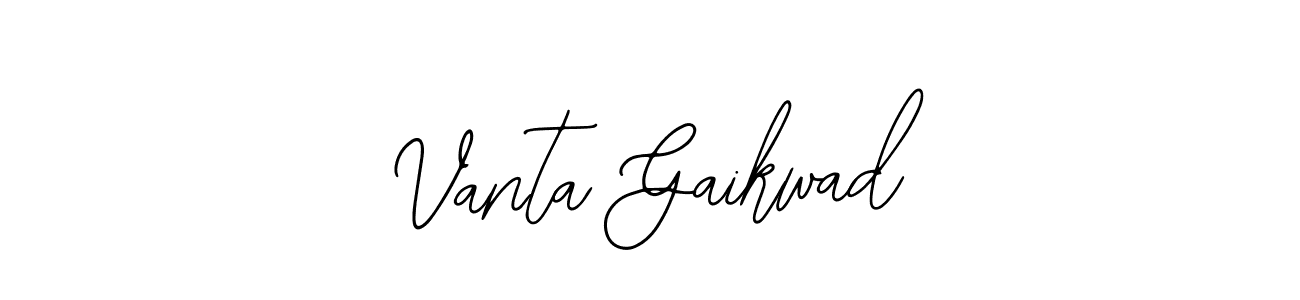 Design your own signature with our free online signature maker. With this signature software, you can create a handwritten (Bearetta-2O07w) signature for name Vanta Gaikwad. Vanta Gaikwad signature style 12 images and pictures png