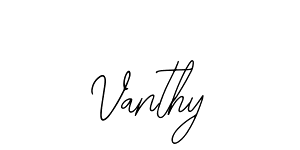 Best and Professional Signature Style for Vanthy. Bearetta-2O07w Best Signature Style Collection. Vanthy signature style 12 images and pictures png