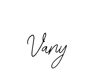 Create a beautiful signature design for name Vany. With this signature (Bearetta-2O07w) fonts, you can make a handwritten signature for free. Vany signature style 12 images and pictures png