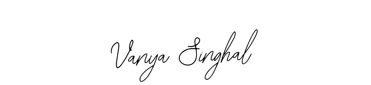 You can use this online signature creator to create a handwritten signature for the name Vanya Singhal. This is the best online autograph maker. Vanya Singhal signature style 12 images and pictures png