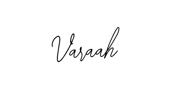 Varaah stylish signature style. Best Handwritten Sign (Bearetta-2O07w) for my name. Handwritten Signature Collection Ideas for my name Varaah. Varaah signature style 12 images and pictures png