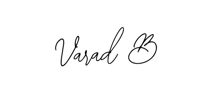 You can use this online signature creator to create a handwritten signature for the name Varad B. This is the best online autograph maker. Varad B signature style 12 images and pictures png