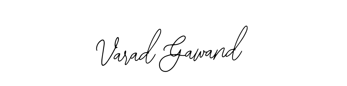 Use a signature maker to create a handwritten signature online. With this signature software, you can design (Bearetta-2O07w) your own signature for name Varad Gawand. Varad Gawand signature style 12 images and pictures png