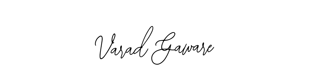 Varad Gaware stylish signature style. Best Handwritten Sign (Bearetta-2O07w) for my name. Handwritten Signature Collection Ideas for my name Varad Gaware. Varad Gaware signature style 12 images and pictures png