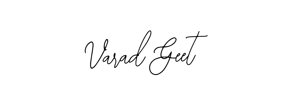 Make a beautiful signature design for name Varad Geet. With this signature (Bearetta-2O07w) style, you can create a handwritten signature for free. Varad Geet signature style 12 images and pictures png