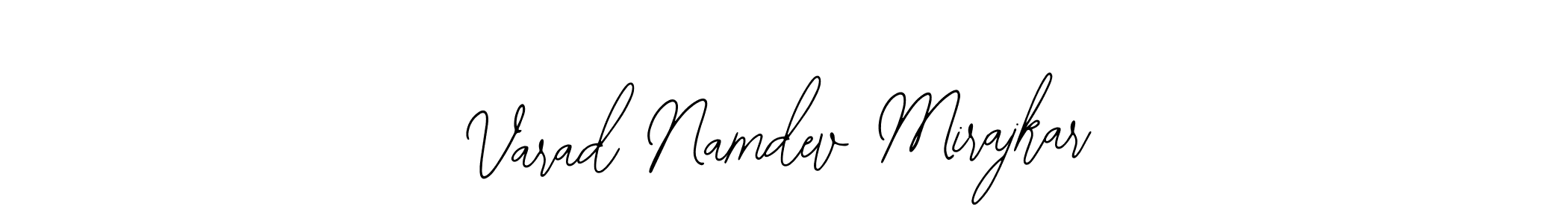 Make a beautiful signature design for name Varad Namdev Mirajkar. With this signature (Bearetta-2O07w) style, you can create a handwritten signature for free. Varad Namdev Mirajkar signature style 12 images and pictures png