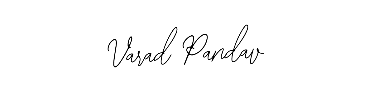 Design your own signature with our free online signature maker. With this signature software, you can create a handwritten (Bearetta-2O07w) signature for name Varad Pandav. Varad Pandav signature style 12 images and pictures png