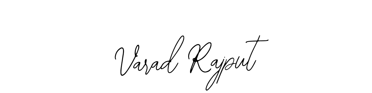 Use a signature maker to create a handwritten signature online. With this signature software, you can design (Bearetta-2O07w) your own signature for name Varad Rajput. Varad Rajput signature style 12 images and pictures png