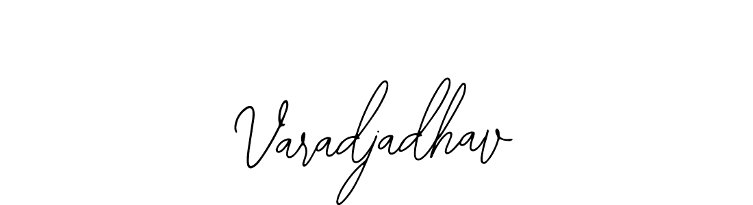 Use a signature maker to create a handwritten signature online. With this signature software, you can design (Bearetta-2O07w) your own signature for name Varadjadhav. Varadjadhav signature style 12 images and pictures png