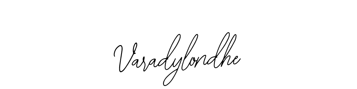 Make a beautiful signature design for name Varadylondhe. Use this online signature maker to create a handwritten signature for free. Varadylondhe signature style 12 images and pictures png