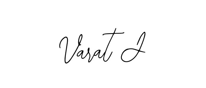 Make a beautiful signature design for name Varat J. Use this online signature maker to create a handwritten signature for free. Varat J signature style 12 images and pictures png
