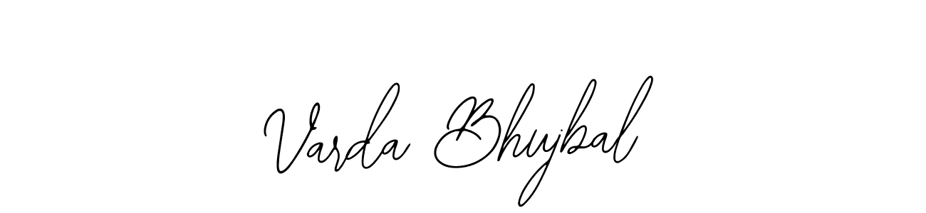 Varda Bhujbal stylish signature style. Best Handwritten Sign (Bearetta-2O07w) for my name. Handwritten Signature Collection Ideas for my name Varda Bhujbal. Varda Bhujbal signature style 12 images and pictures png