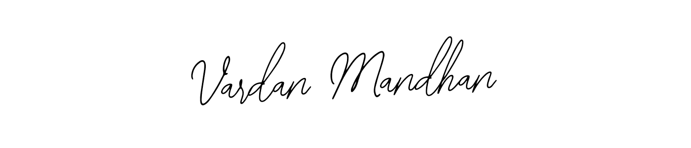 Vardan Mandhan stylish signature style. Best Handwritten Sign (Bearetta-2O07w) for my name. Handwritten Signature Collection Ideas for my name Vardan Mandhan. Vardan Mandhan signature style 12 images and pictures png