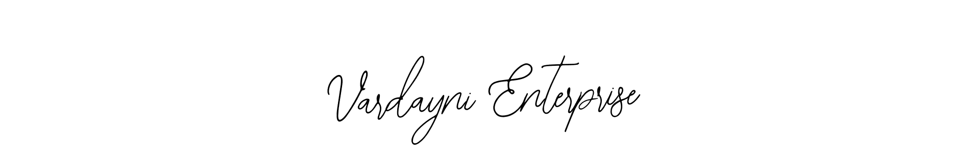 Use a signature maker to create a handwritten signature online. With this signature software, you can design (Bearetta-2O07w) your own signature for name Vardayni Enterprise. Vardayni Enterprise signature style 12 images and pictures png