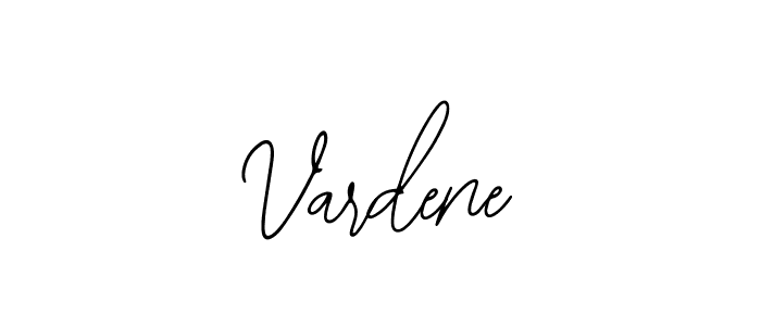 The best way (Bearetta-2O07w) to make a short signature is to pick only two or three words in your name. The name Vardene include a total of six letters. For converting this name. Vardene signature style 12 images and pictures png
