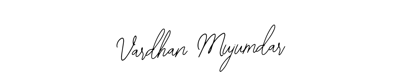 You can use this online signature creator to create a handwritten signature for the name Vardhan Mujumdar. This is the best online autograph maker. Vardhan Mujumdar signature style 12 images and pictures png