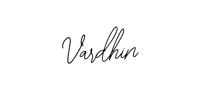 How to make Vardhin signature? Bearetta-2O07w is a professional autograph style. Create handwritten signature for Vardhin name. Vardhin signature style 12 images and pictures png