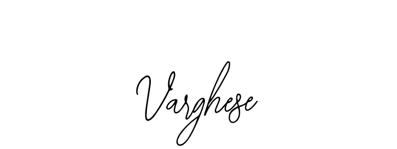 How to make Varghese signature? Bearetta-2O07w is a professional autograph style. Create handwritten signature for Varghese name. Varghese signature style 12 images and pictures png