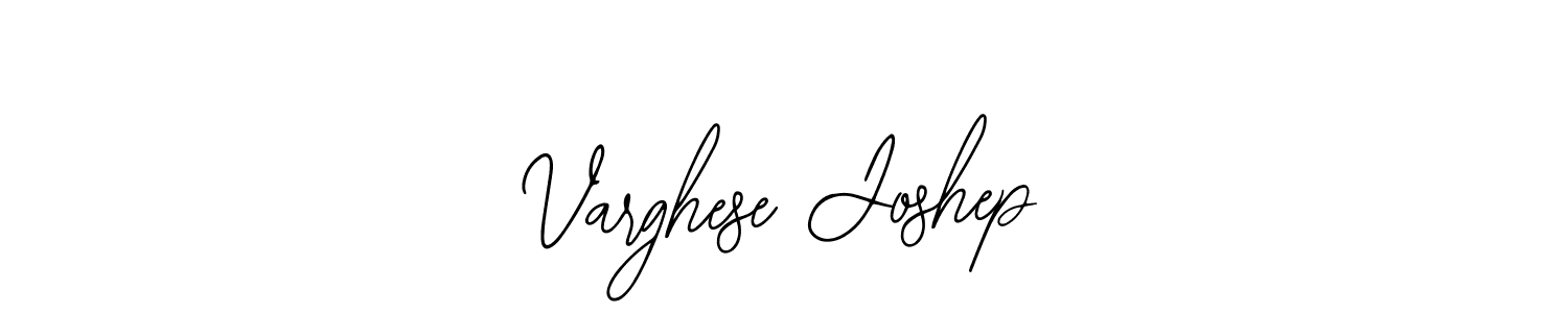 How to make Varghese Joshep name signature. Use Bearetta-2O07w style for creating short signs online. This is the latest handwritten sign. Varghese Joshep signature style 12 images and pictures png
