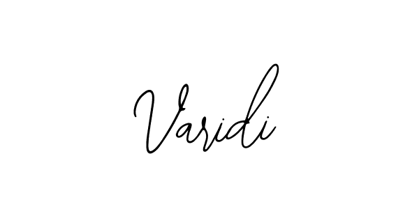 How to make Varidi signature? Bearetta-2O07w is a professional autograph style. Create handwritten signature for Varidi name. Varidi signature style 12 images and pictures png