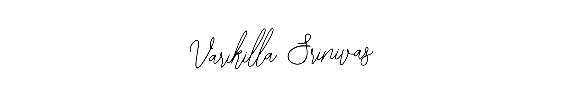 Make a beautiful signature design for name Varikilla Srinivas. With this signature (Bearetta-2O07w) style, you can create a handwritten signature for free. Varikilla Srinivas signature style 12 images and pictures png