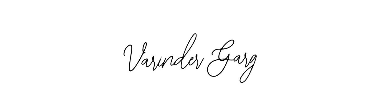 This is the best signature style for the Varinder Garg name. Also you like these signature font (Bearetta-2O07w). Mix name signature. Varinder Garg signature style 12 images and pictures png