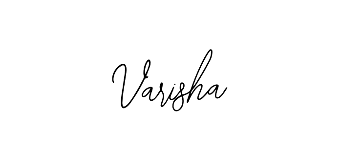 if you are searching for the best signature style for your name Varisha. so please give up your signature search. here we have designed multiple signature styles  using Bearetta-2O07w. Varisha signature style 12 images and pictures png