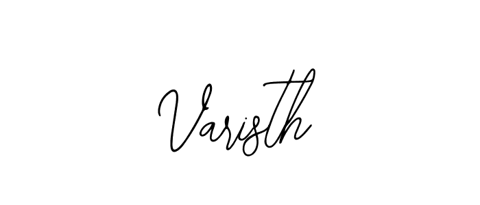 Varisth stylish signature style. Best Handwritten Sign (Bearetta-2O07w) for my name. Handwritten Signature Collection Ideas for my name Varisth. Varisth signature style 12 images and pictures png