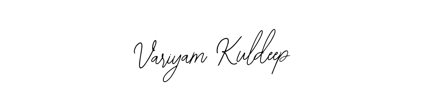 Make a beautiful signature design for name Variyam Kuldeep. With this signature (Bearetta-2O07w) style, you can create a handwritten signature for free. Variyam Kuldeep signature style 12 images and pictures png