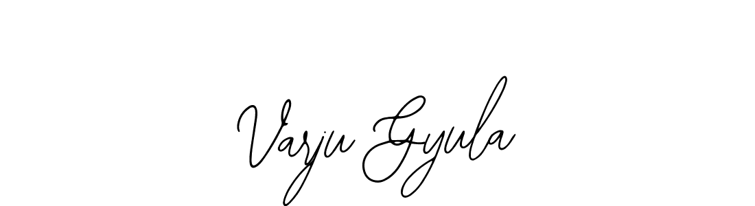 Similarly Bearetta-2O07w is the best handwritten signature design. Signature creator online .You can use it as an online autograph creator for name Varju Gyula. Varju Gyula signature style 12 images and pictures png