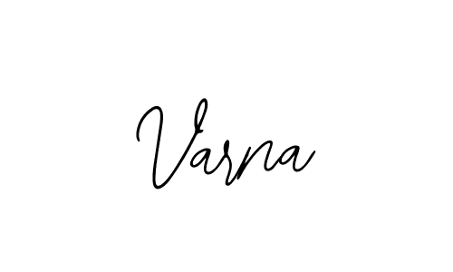 How to make Varna name signature. Use Bearetta-2O07w style for creating short signs online. This is the latest handwritten sign. Varna signature style 12 images and pictures png