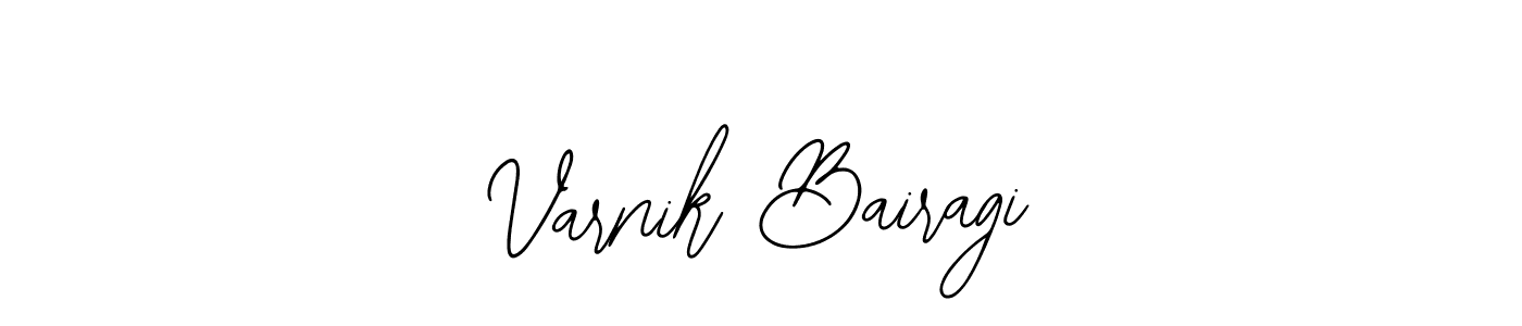 Make a beautiful signature design for name Varnik Bairagi. Use this online signature maker to create a handwritten signature for free. Varnik Bairagi signature style 12 images and pictures png