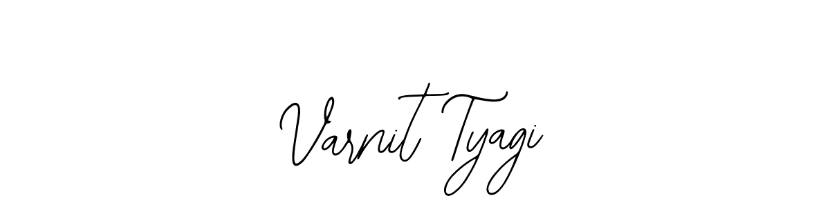 Similarly Bearetta-2O07w is the best handwritten signature design. Signature creator online .You can use it as an online autograph creator for name Varnit Tyagi. Varnit Tyagi signature style 12 images and pictures png