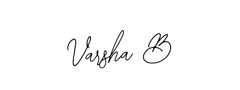 Once you've used our free online signature maker to create your best signature Bearetta-2O07w style, it's time to enjoy all of the benefits that Varsha B name signing documents. Varsha B signature style 12 images and pictures png