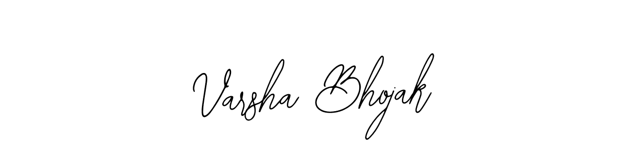 It looks lik you need a new signature style for name Varsha Bhojak. Design unique handwritten (Bearetta-2O07w) signature with our free signature maker in just a few clicks. Varsha Bhojak signature style 12 images and pictures png