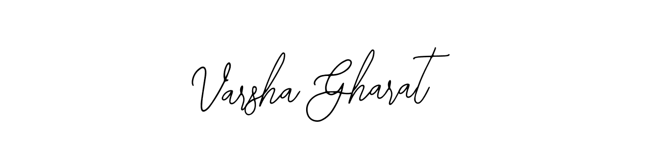 Make a beautiful signature design for name Varsha Gharat. Use this online signature maker to create a handwritten signature for free. Varsha Gharat signature style 12 images and pictures png