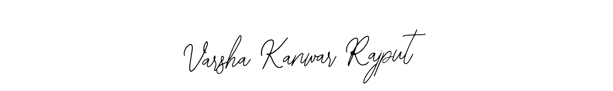 Also You can easily find your signature by using the search form. We will create Varsha Kanwar Rajput name handwritten signature images for you free of cost using Bearetta-2O07w sign style. Varsha Kanwar Rajput signature style 12 images and pictures png