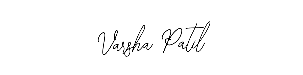 Use a signature maker to create a handwritten signature online. With this signature software, you can design (Bearetta-2O07w) your own signature for name Varsha Patil. Varsha Patil signature style 12 images and pictures png