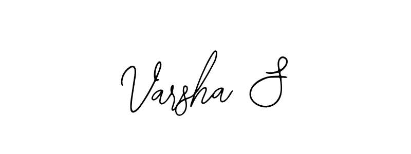 Bearetta-2O07w is a professional signature style that is perfect for those who want to add a touch of class to their signature. It is also a great choice for those who want to make their signature more unique. Get Varsha S name to fancy signature for free. Varsha S signature style 12 images and pictures png