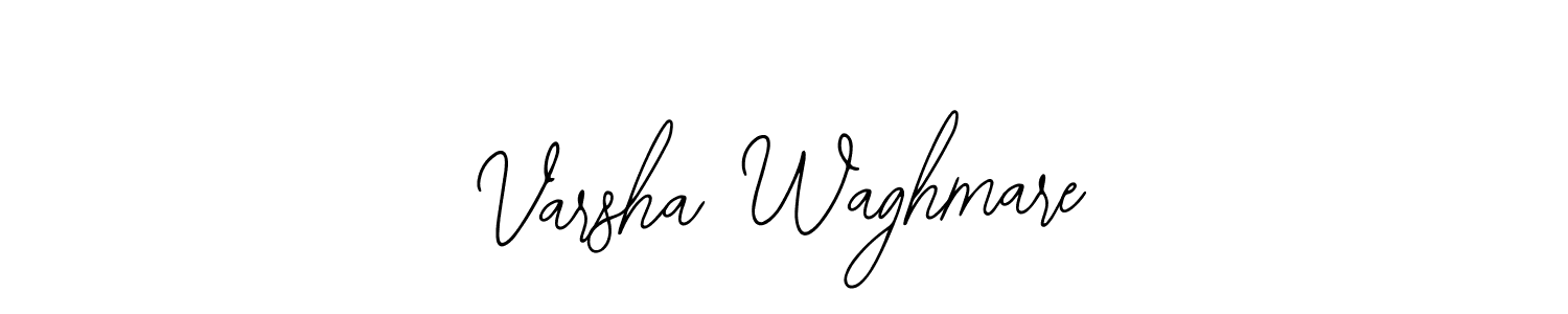 Design your own signature with our free online signature maker. With this signature software, you can create a handwritten (Bearetta-2O07w) signature for name Varsha Waghmare. Varsha Waghmare signature style 12 images and pictures png